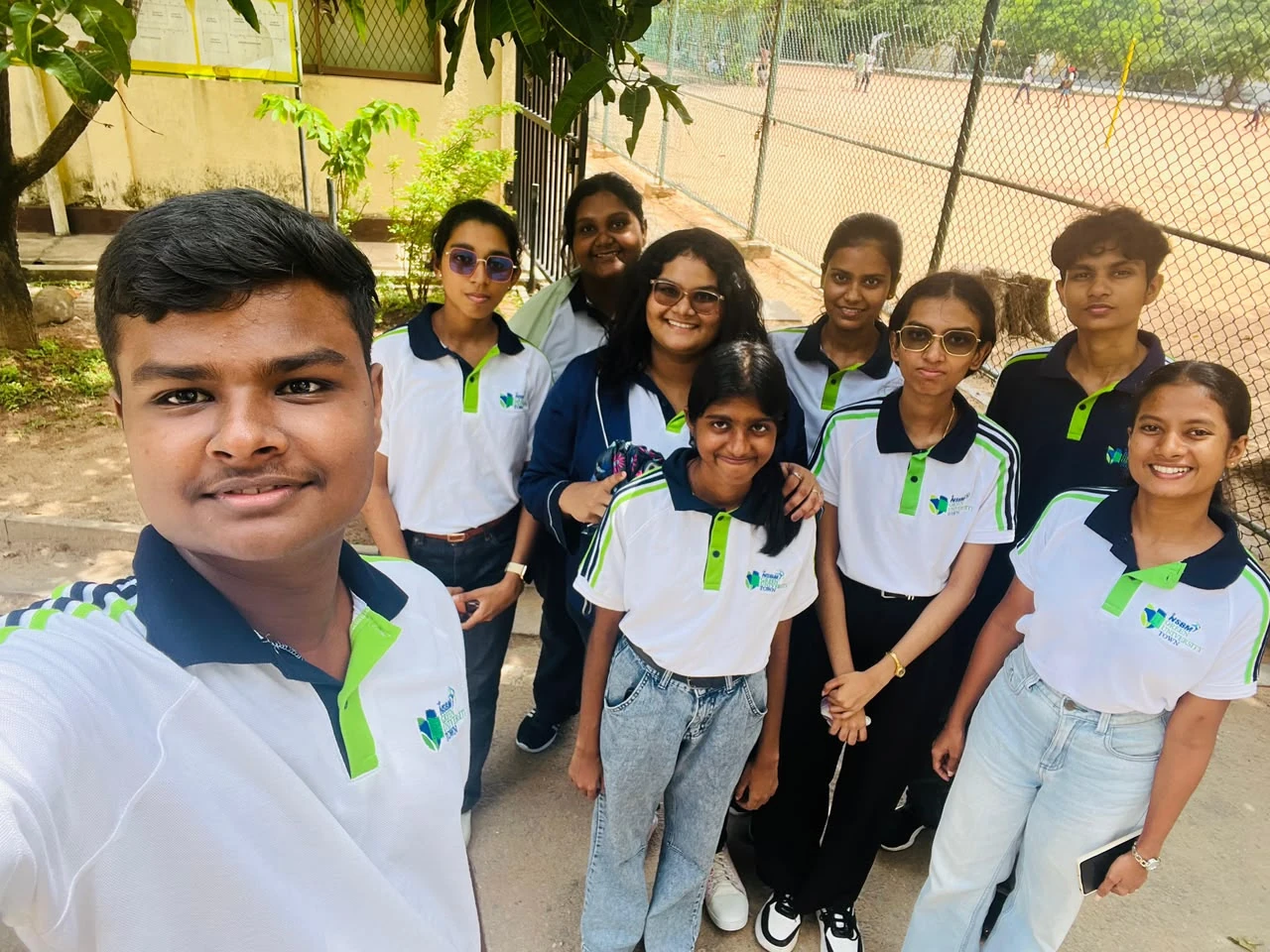 NEST members in white NSBM shirts at the BSC College IoT workshop